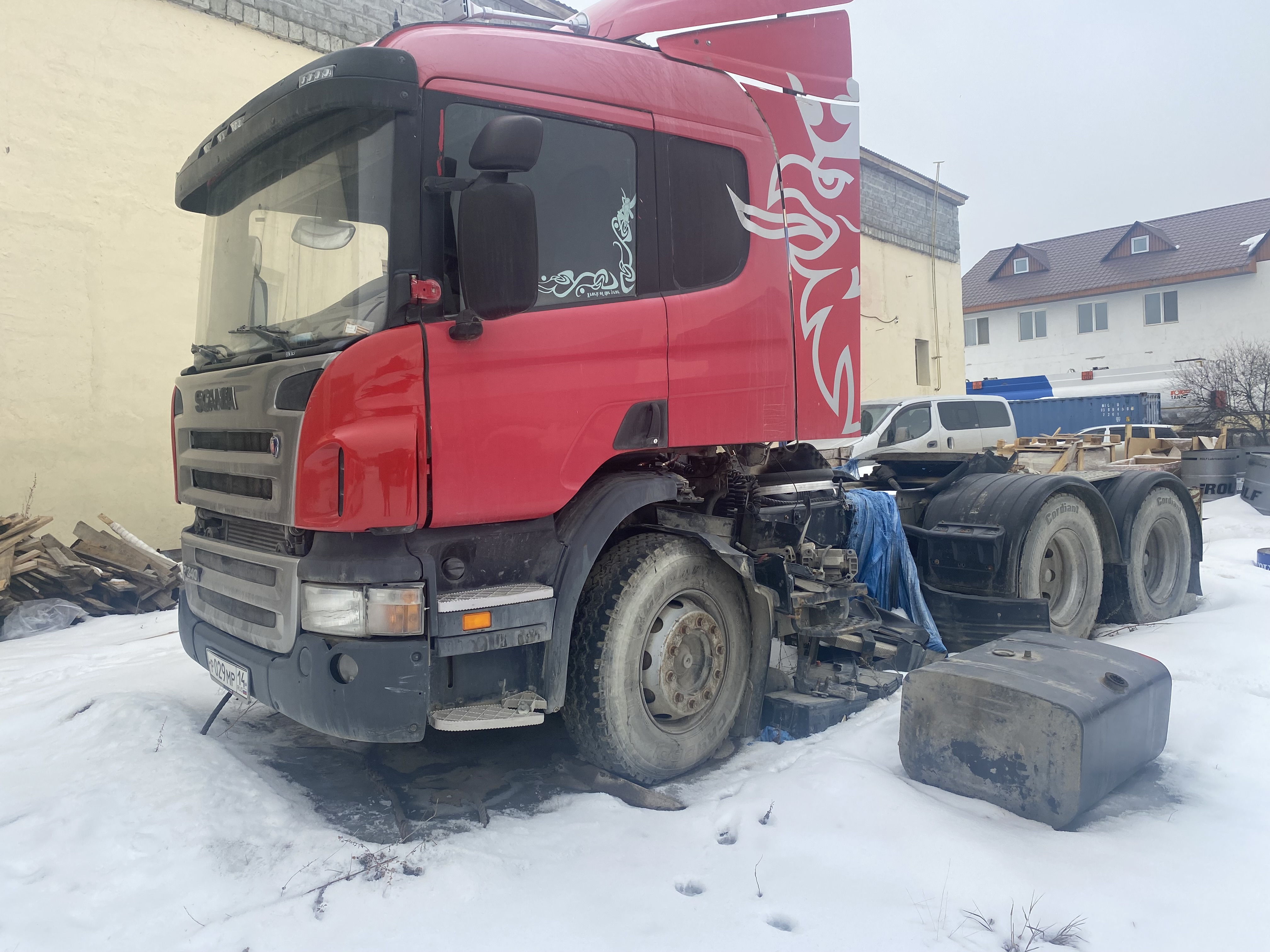 Торги №1658938 Лот №4026478 Грузовой тягач седельный, SCANIA, 2008 г.в. - торги по банкротству 2
