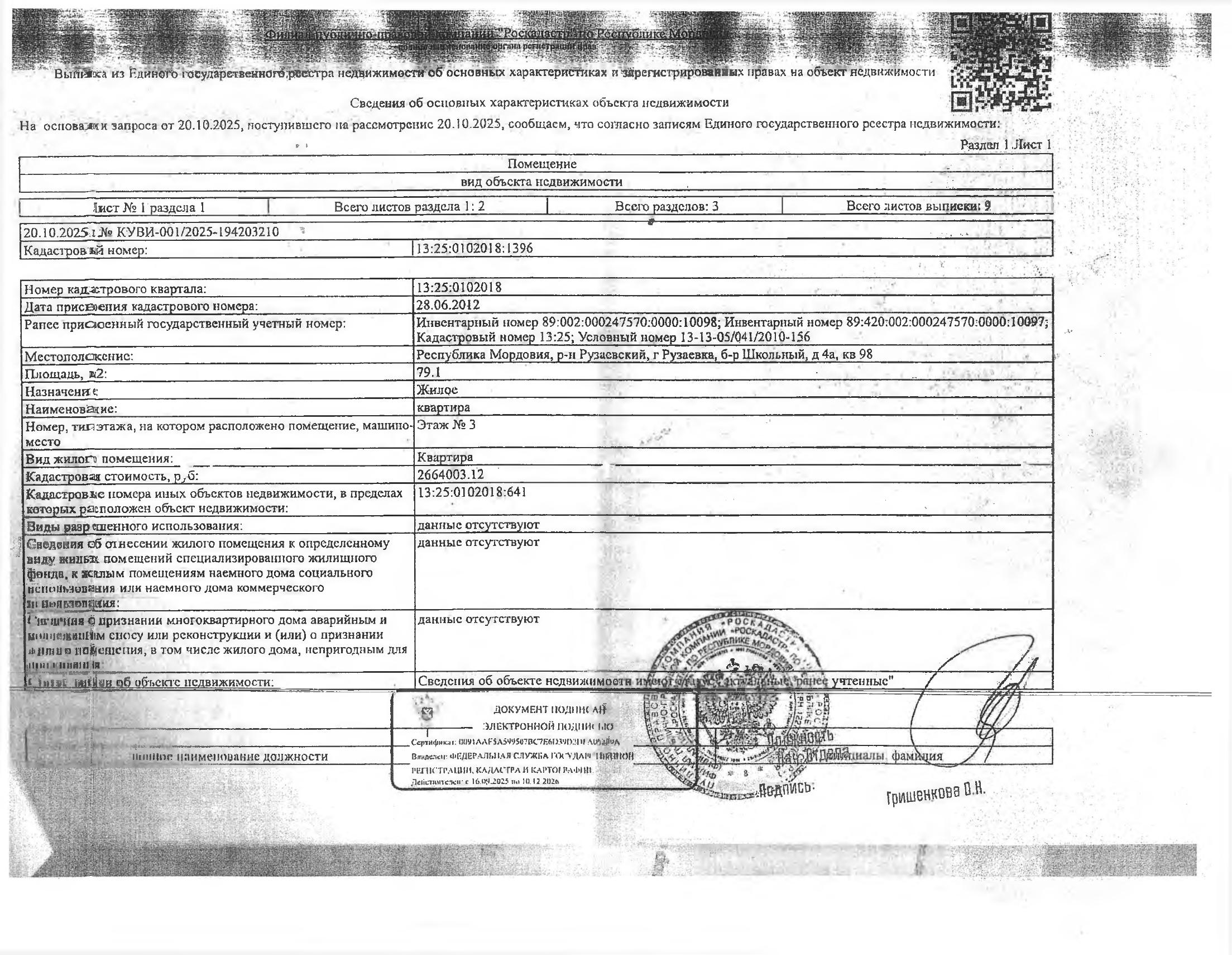 Торги №1662022 Лот №4033438 1/5 доля в праве общей долевой собственности - торги по банкротству 1